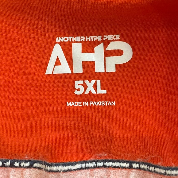 Mens AHP Another Hype Piece Royalty Long Sleeve Rugby Polo Casual Shirt 5X 5XL - Picture 5 of 6